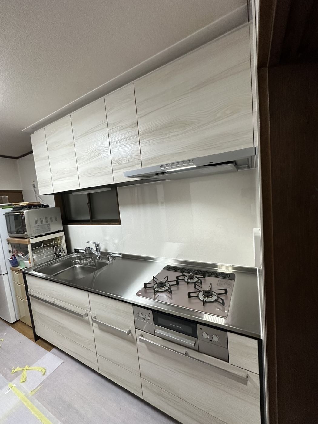 システムエースが取り付けたキッチン